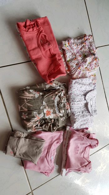 Lot 3 mois fille été