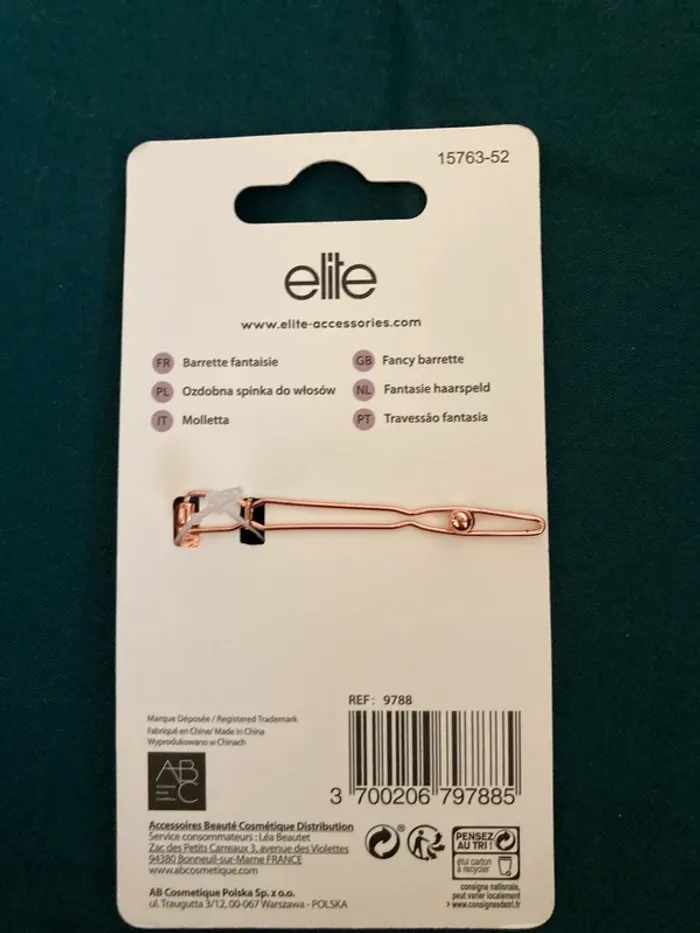 Barrette fantaisie - photo numéro 2