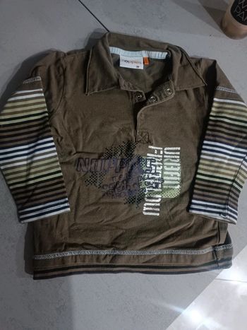 Polo manches longues taille 98  noppies