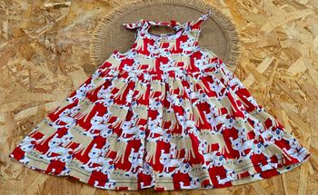Robe  a bretelles nouées