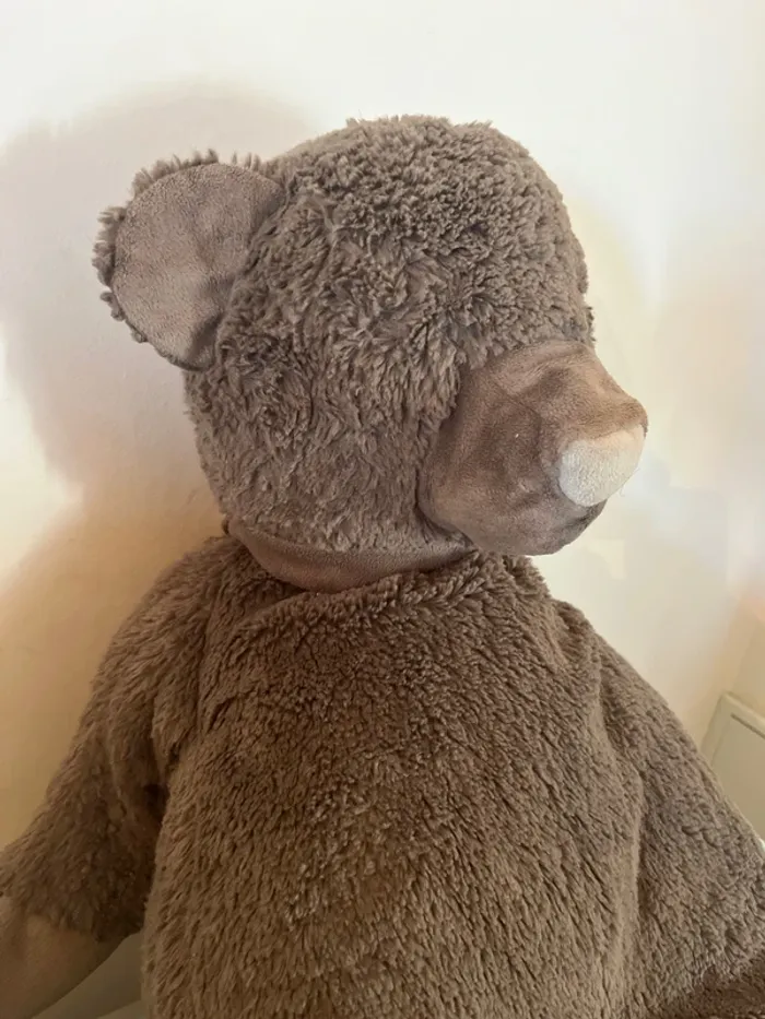 Grande peluche ours oscar j line - photo numéro 4