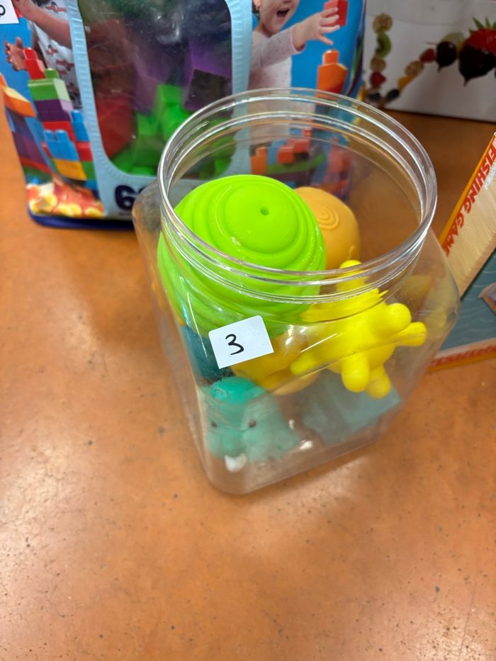 Mini balles sensorielles