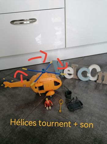 Hélicoptère Sam le pompier