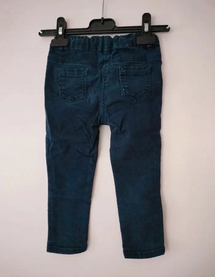 (c) pantalon bleu marine Kiabi 24m - photo numéro 2