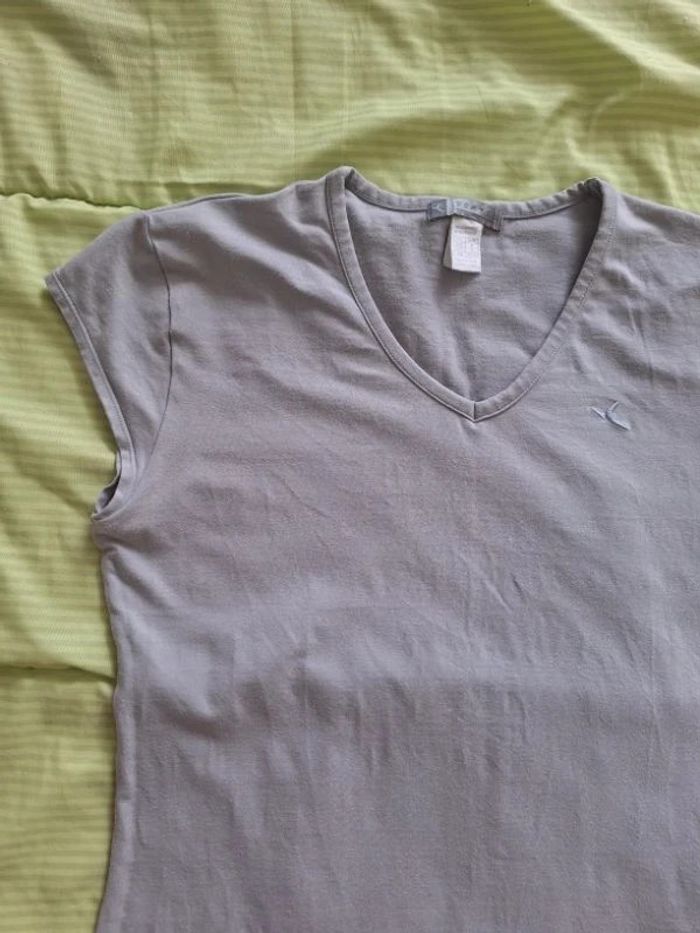 DON  Tee-shirt femme gris taille M Décathlon - photo numéro 2