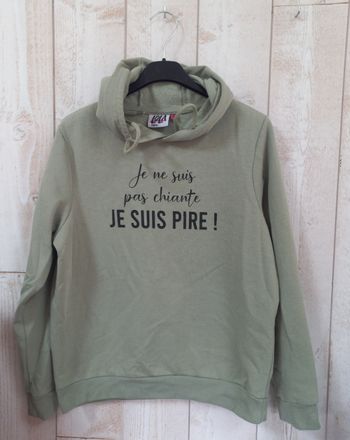 Sweat à capuche fille S