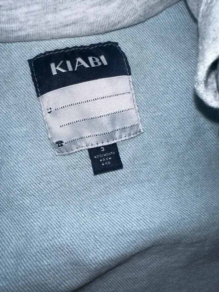 Veste en jean 3 mois - photo numéro 2