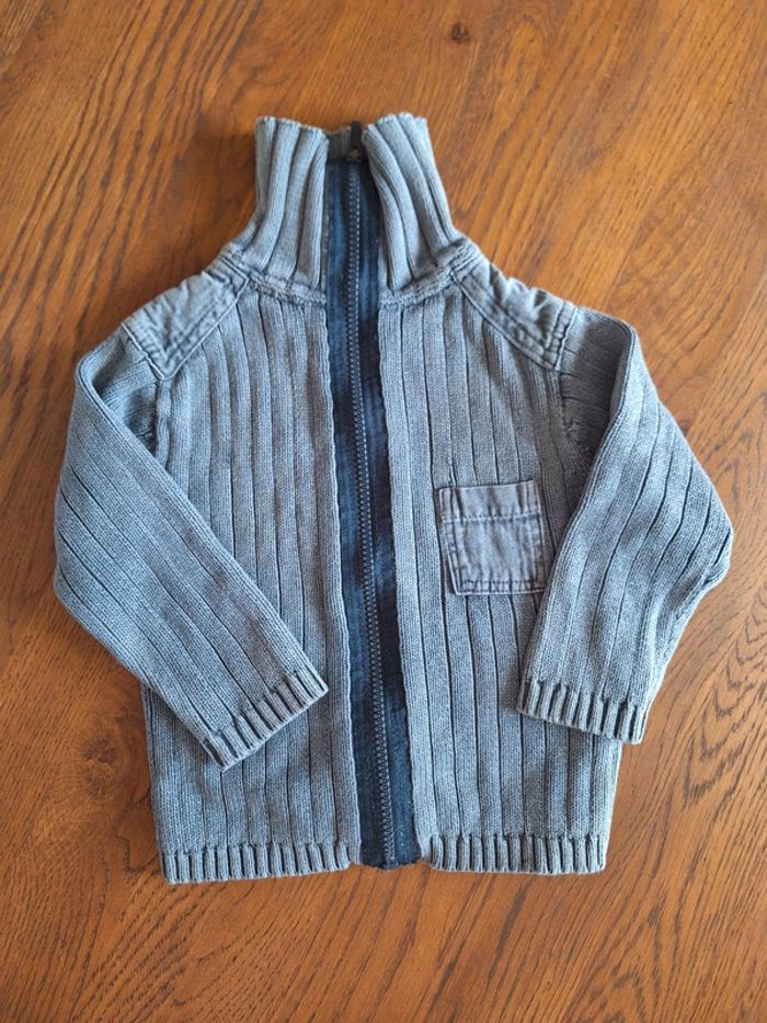 Gilet Zippé 24 Mois