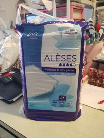 Paquet de alèse neuf