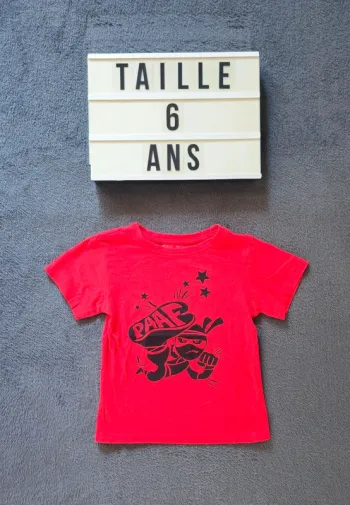 T-shirt Tortue Ninja taille 6 ans 🐢