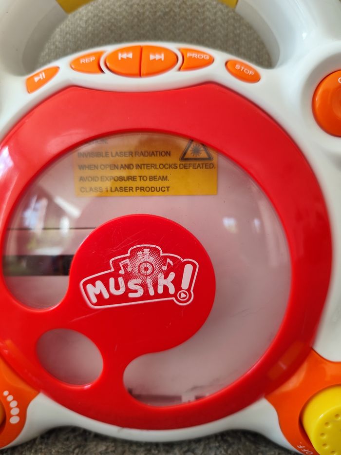 Lecteur cd karaoké enfant - photo numéro 2