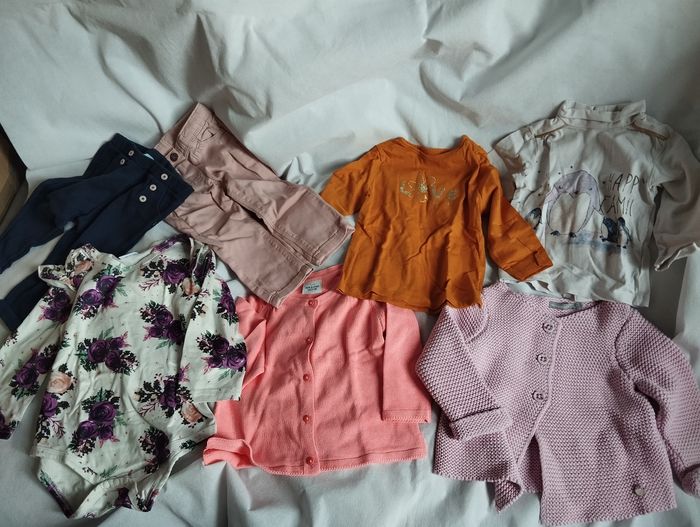 Lot vêtements automne hiver 9 mois
