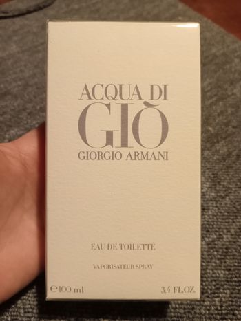 Parfum Acqua di Gio Armani 100ml Neuf