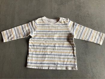 T-shirt manches longues 6 mois