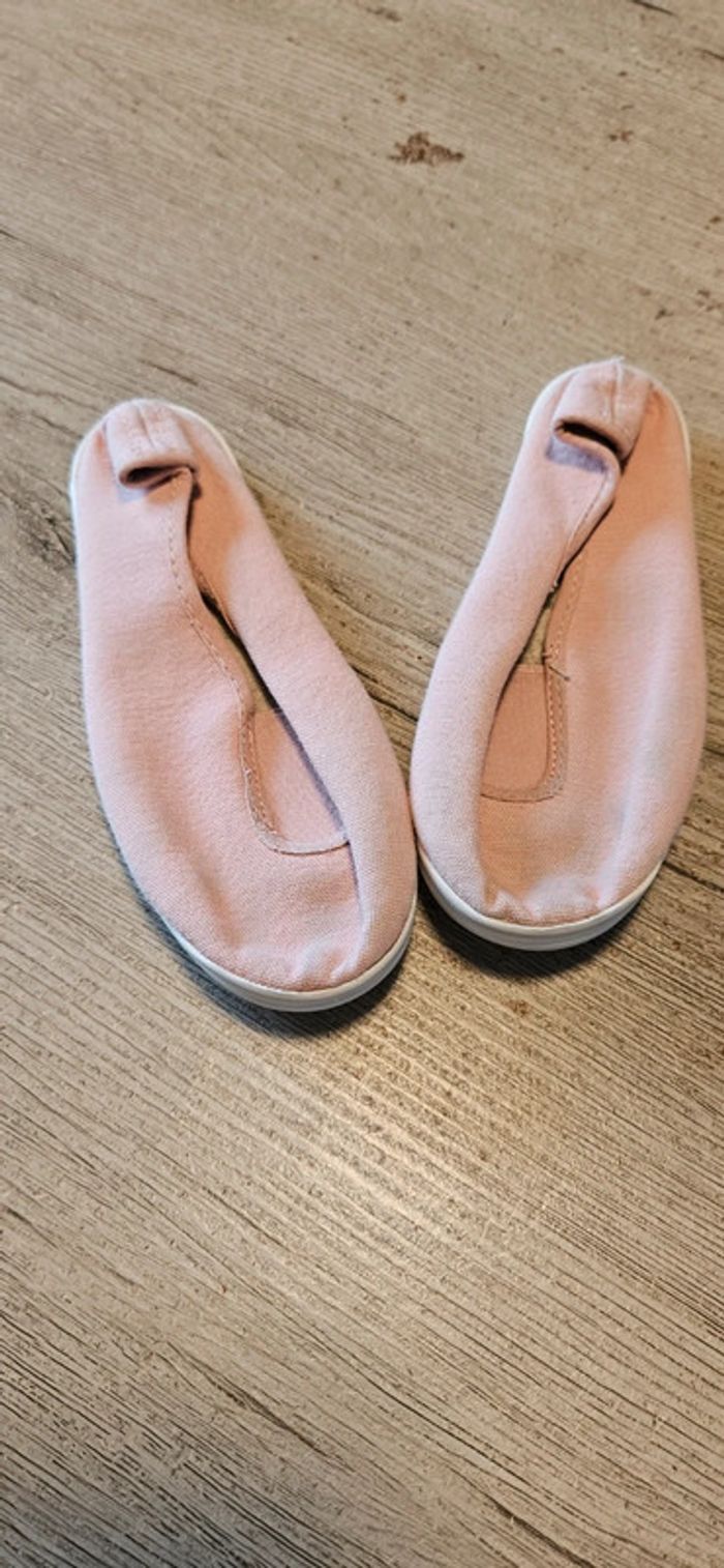 Sandales de gym rose clair, pour fille, Domyos, pointure 29 - photo numéro 6