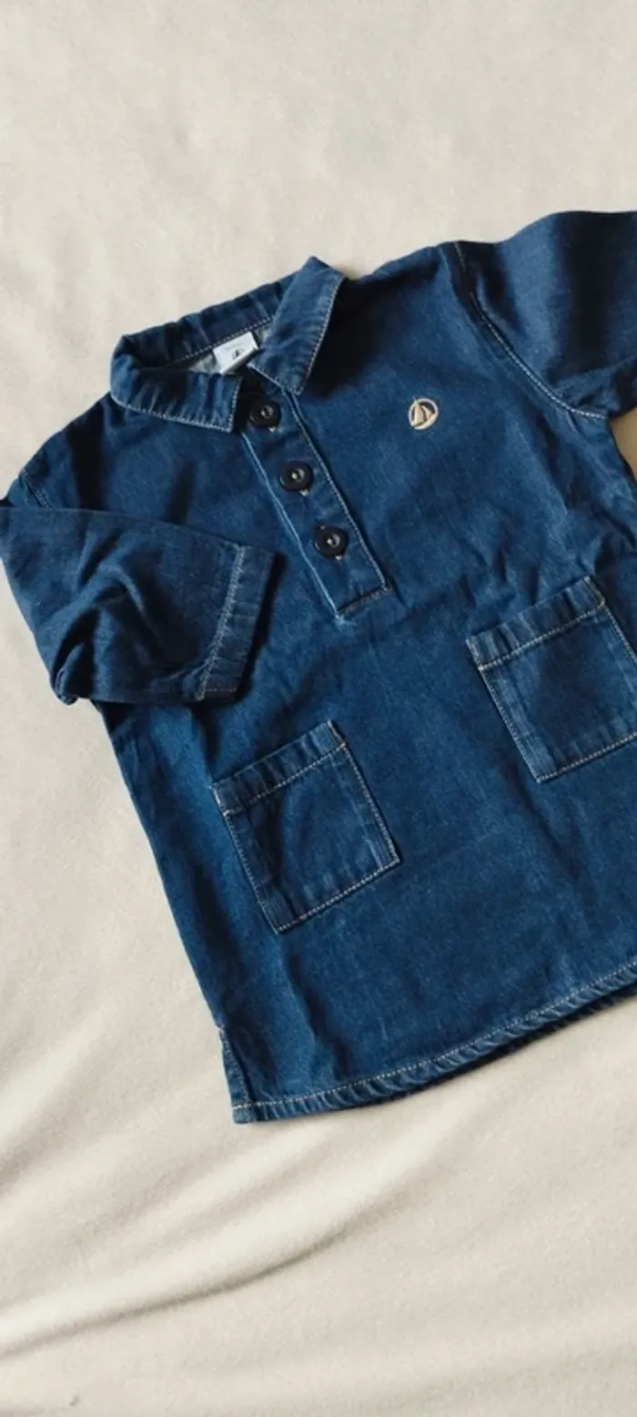 Robe jean 6 MOIS