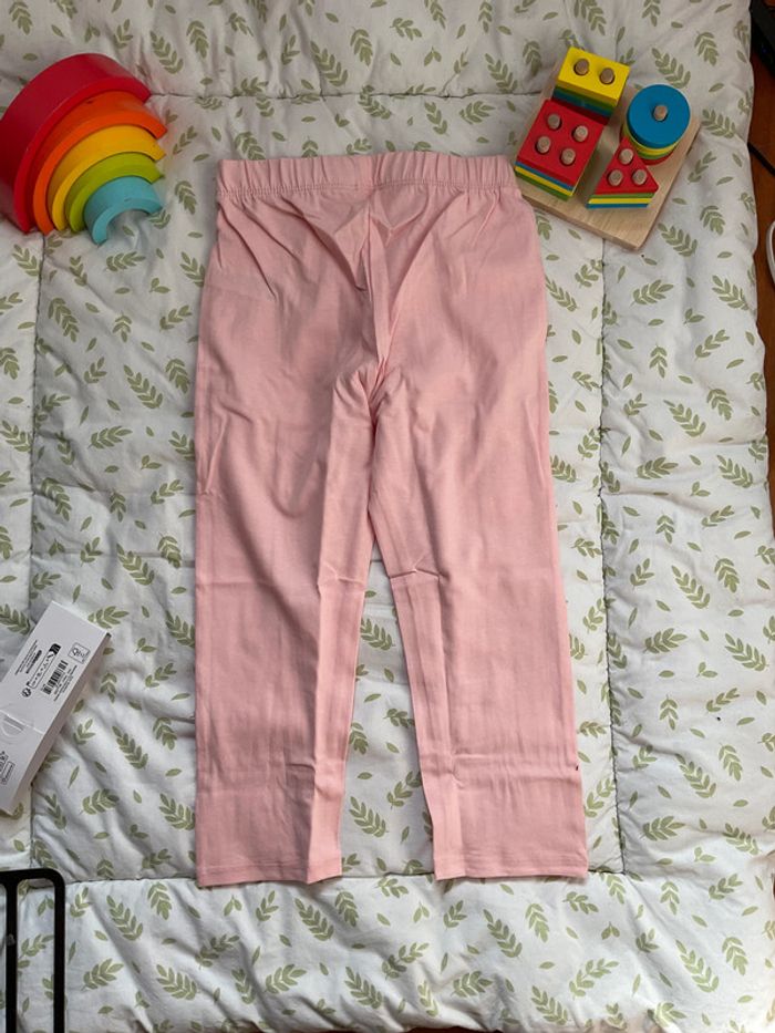 pyjama 2 pièces en coton rose 3/4 ans tex - photo numéro 5