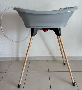 Lot baignoire sur pieds + transat