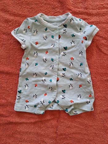 Combi short coton