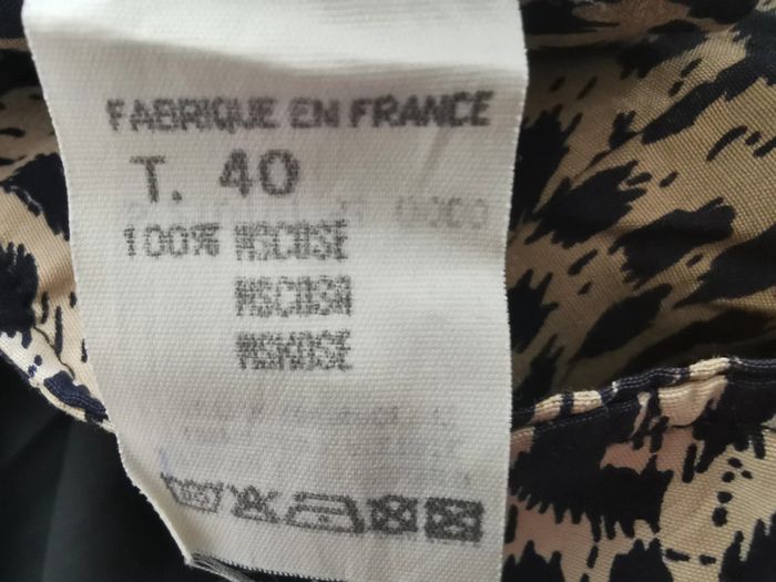 Jupe léopard. Marron. Beige. Taille 36. Promod - photo numéro 4