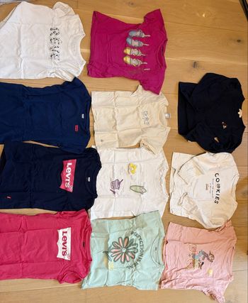 Lot t-shirt filles 6 ans 
