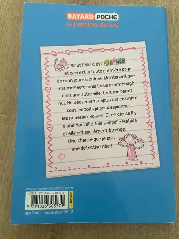 Livre les carnets d’Olivia - photo numéro 2
