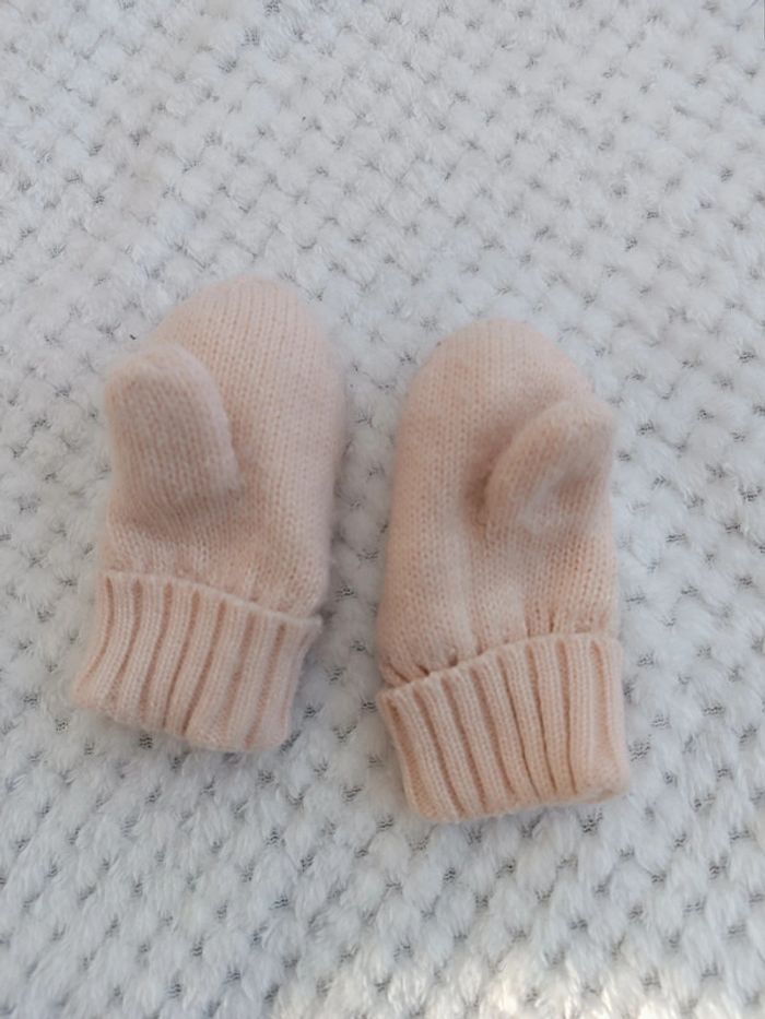 Moufles H&M 6-12 Mois – Roses, Douces & Chaudes - photo numéro 2