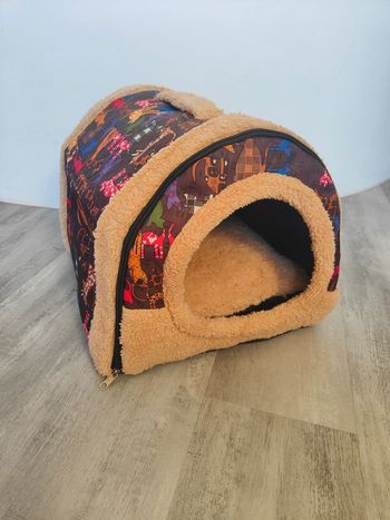 Maison cachette pour chat 