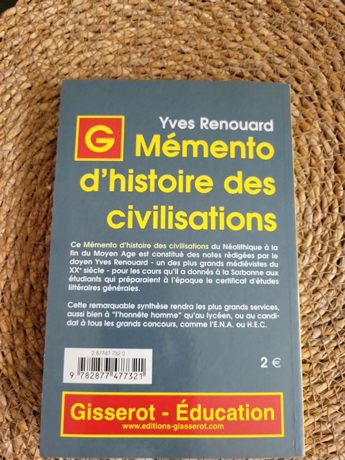 Mémento d histoire des civilisations - photo numéro 3