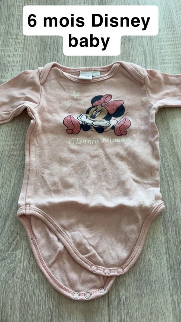 Body manches longues Minnie