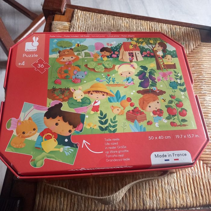Puzzle potager +4 ,36 pieces