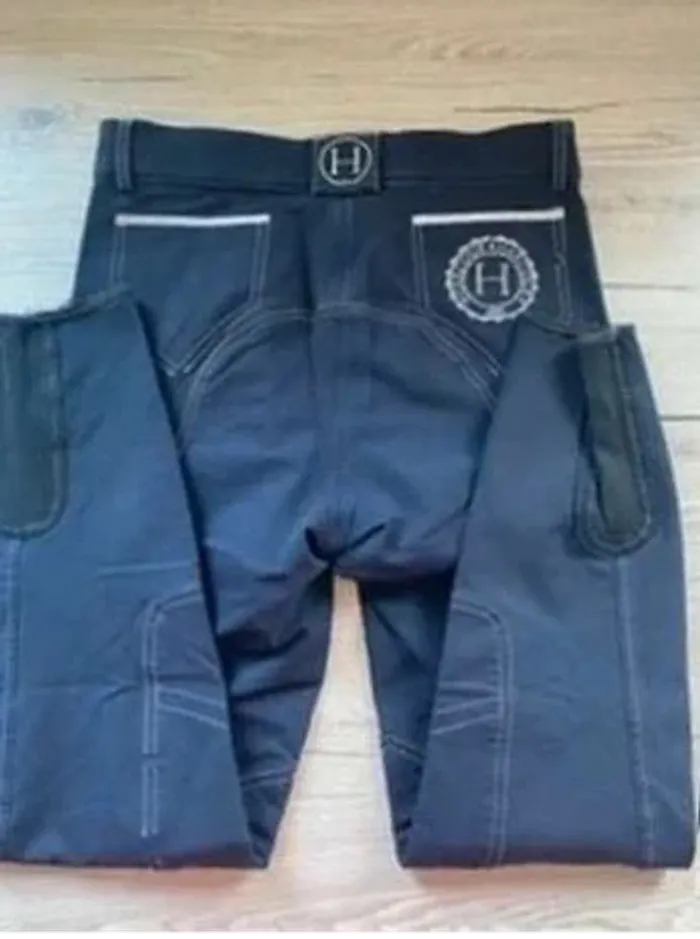 Pantalon Harcour Bleu Marine – Taille 38 – Très Bon État - photo numéro 5