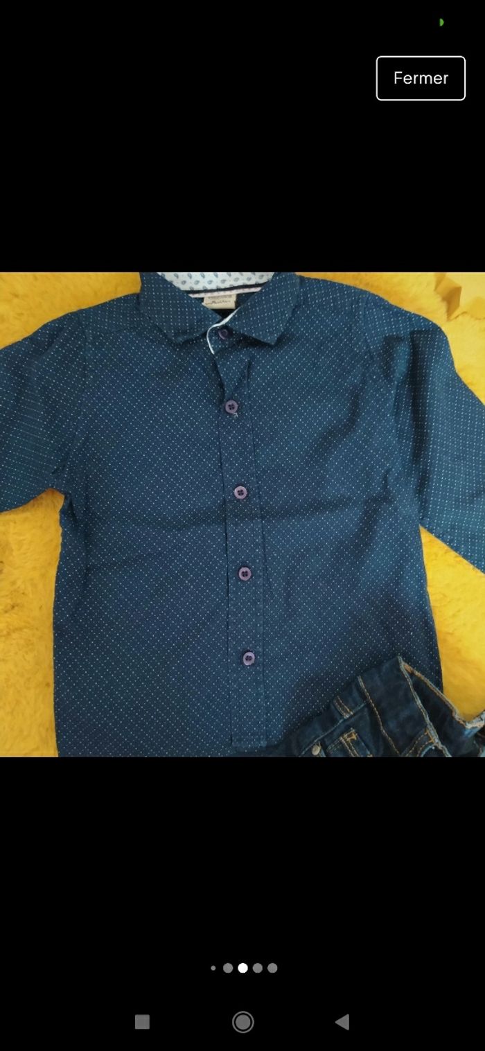 Ensemble chemise jean - photo numéro 5