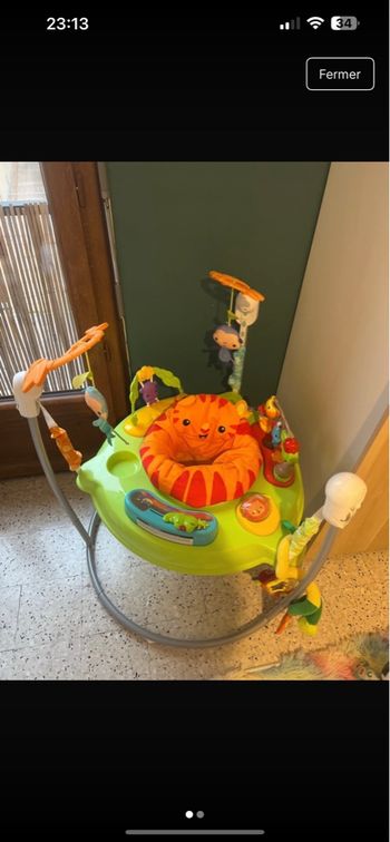 Balancelle d’activité Fisher price (jumperoo)