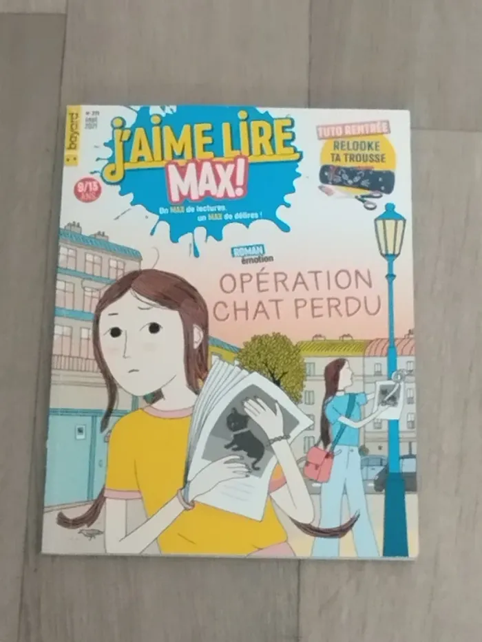 Lot de 7 magazines J’aime Lire Max année 2015-21 L068 - photo numéro 10