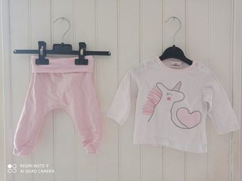 Ensemble taille 6 mois