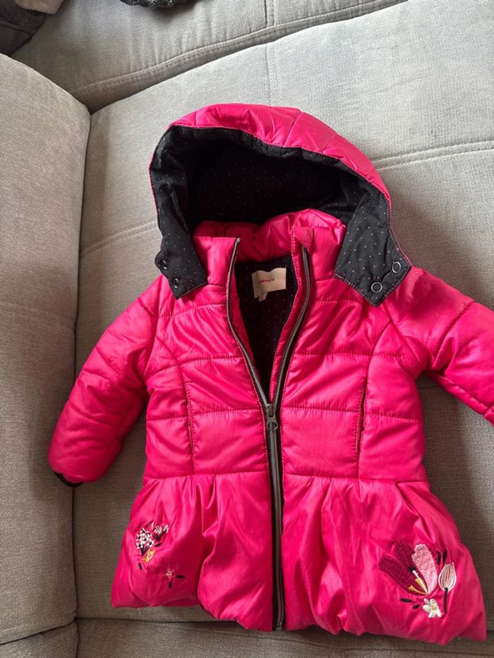 Veste chaude fille catimini 9 mois
