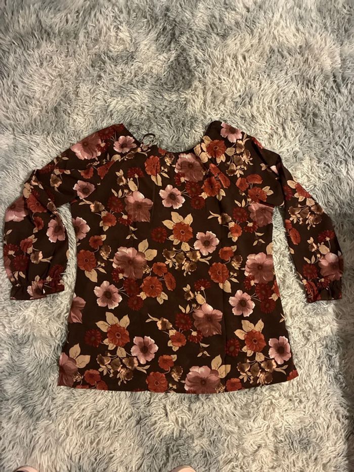 Haut à fleur femme - photo numéro 4