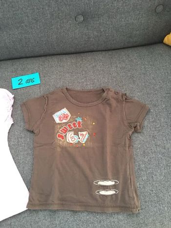T-shirt fille 24 mois 