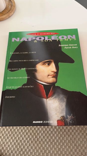 Livre sur napoleon