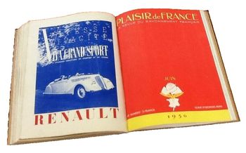  Plaisir de France Année 1936  (de Janvier à Juin) 