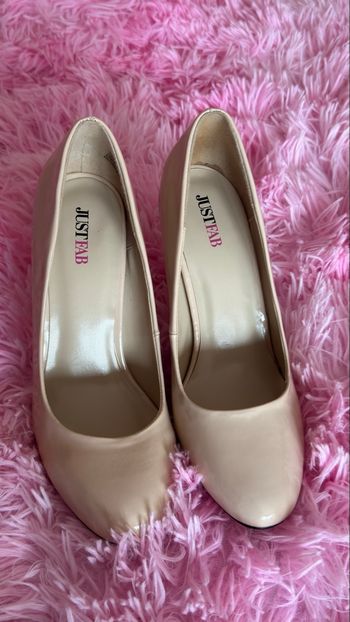 Escarpins JUSTFAB – Talons blocs métalliques 