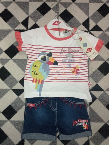 Ensemble bébé fille Lee Cooper neuf