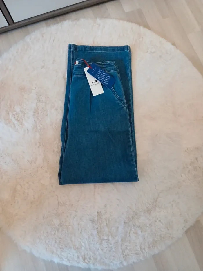 jeans fille 14 ans Cyrillus neuf - photo numéro 4