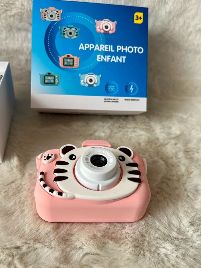 Appareil photo numérique, camera pour enfant, rose - photo numéro 3