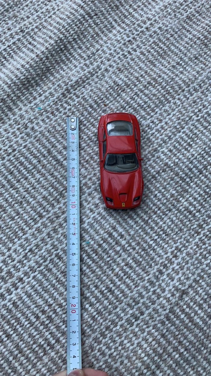 Jouet miniature voiture Ferrari fabrique en Italie style majorette vintage - photo numéro 2