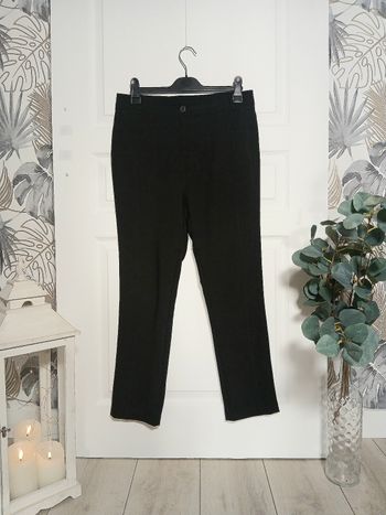 Pantalon noir – Taille 40 – Coupe droite – Intemporel & élégant