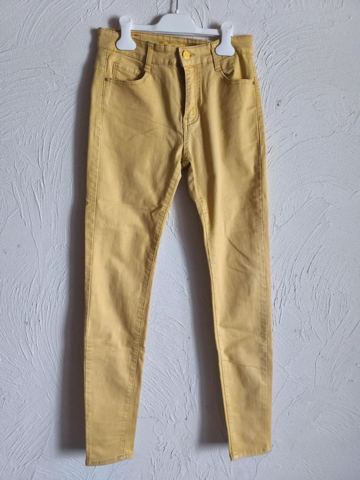 Jean skinny jaune
