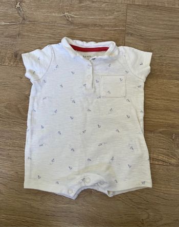 Combi short bébé