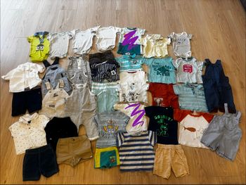 Lot vêtements bébé garçon 6 mois